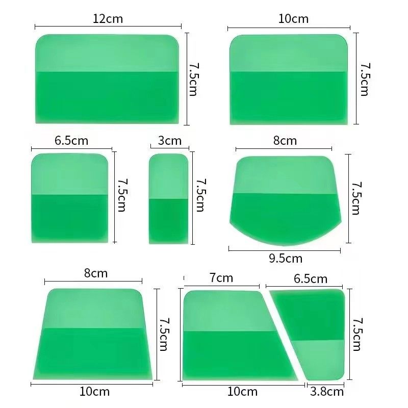 Flexible 5 In 1 Car Wrap Tool Set Squeegee Durable For PPF Clear Films
