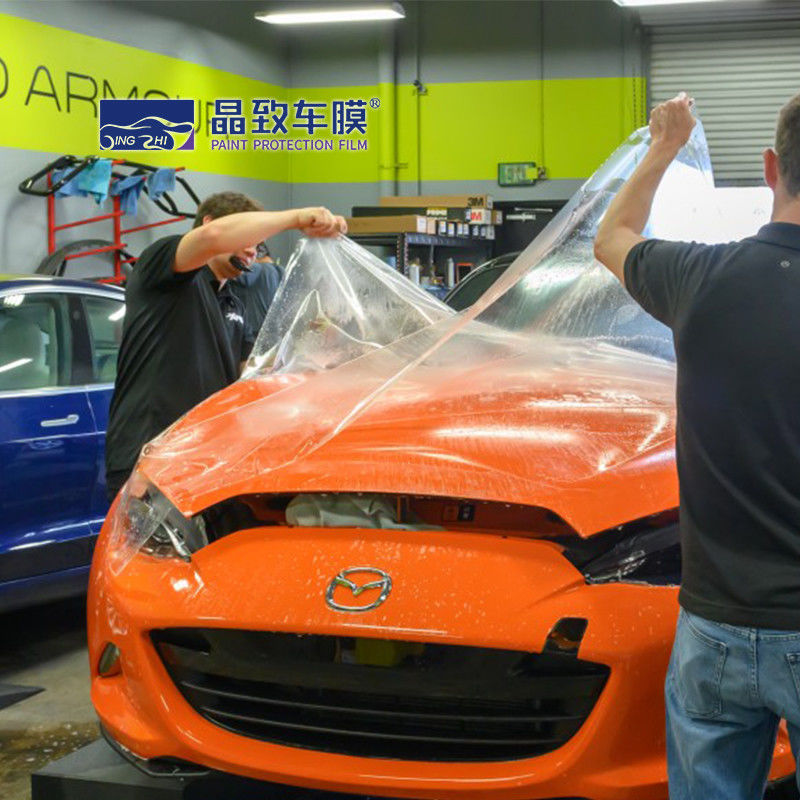 Glossy Car Wrap Foil Paint Protection Filming Smash And Grab Film Filming For Sale