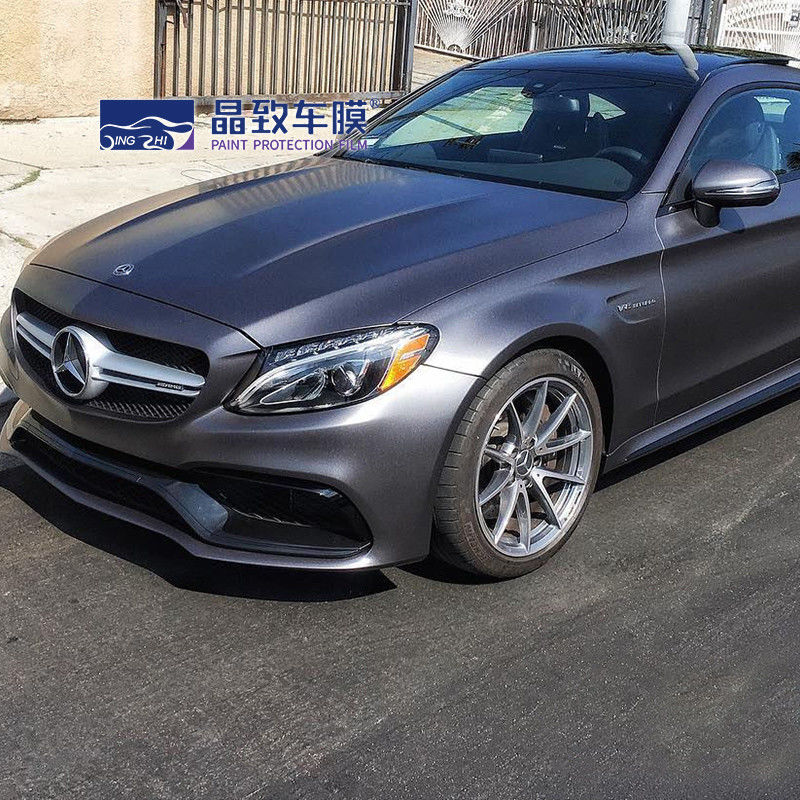 ROHS Metal Car Colored Paint Protection Film Wrap Weatherproof Practical