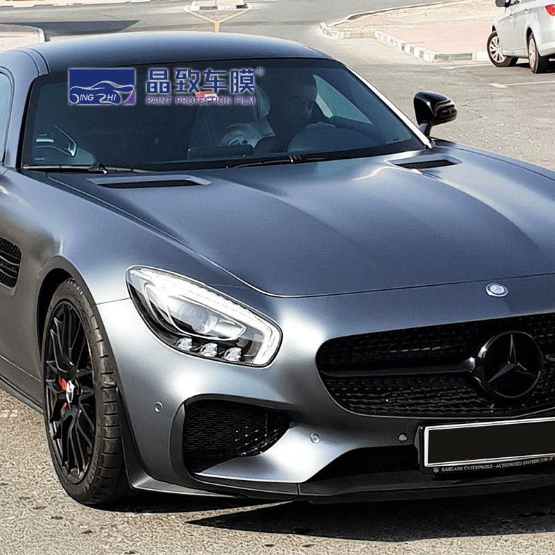 ROHS Metal Car Colored Paint Protection Film Wrap Weatherproof Practical