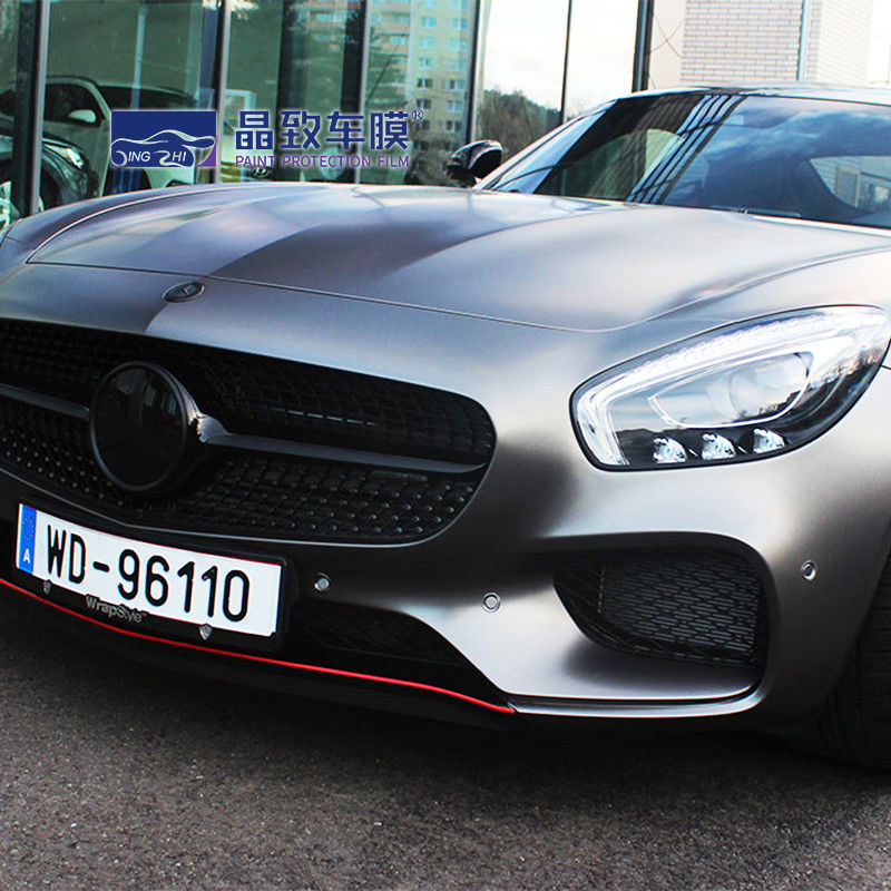 ROHS Metal Car Colored Paint Protection Film Wrap Weatherproof Practical
